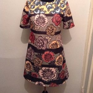 ZARA floral mini dress
